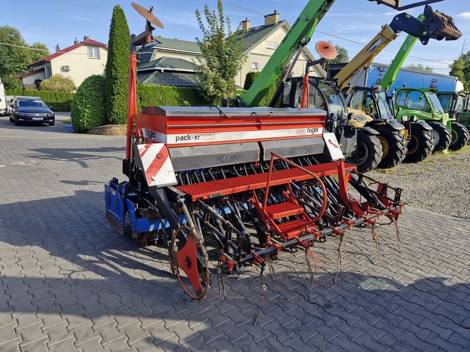 Agregat uprawowo-siewny Rabe Werk+Roger 3m wał packera agregat siewnik