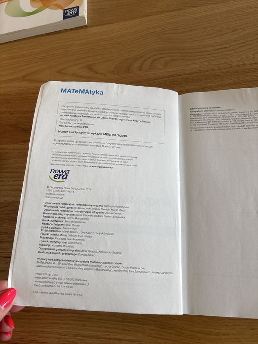 Matematyka 1 zakres podstawowy