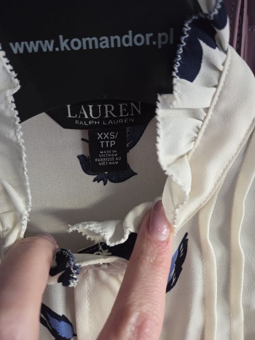 Śliczna bluzka koszulowa Ralph Lauren
