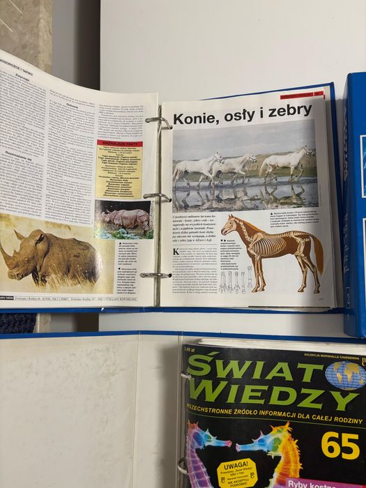 Świat wiedzy 4 segregatory