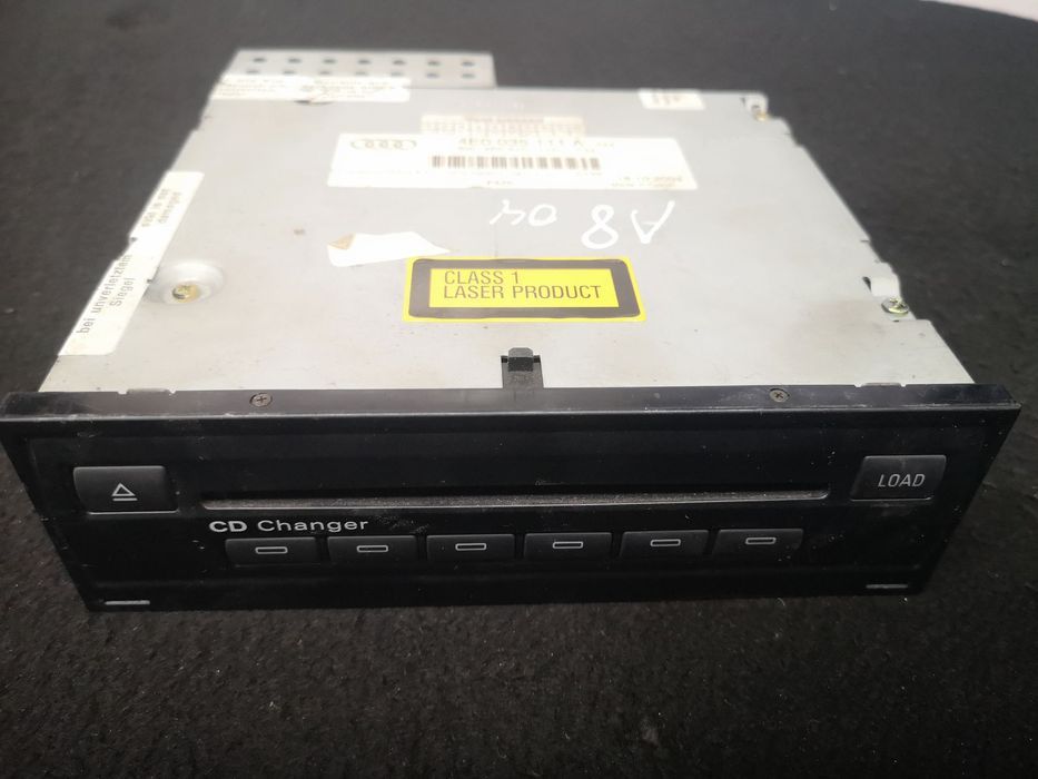 Caixa CD Leitura CD  6CD  ORIGINAL AUDI A8 D3 4E0 2003- EPC OEM