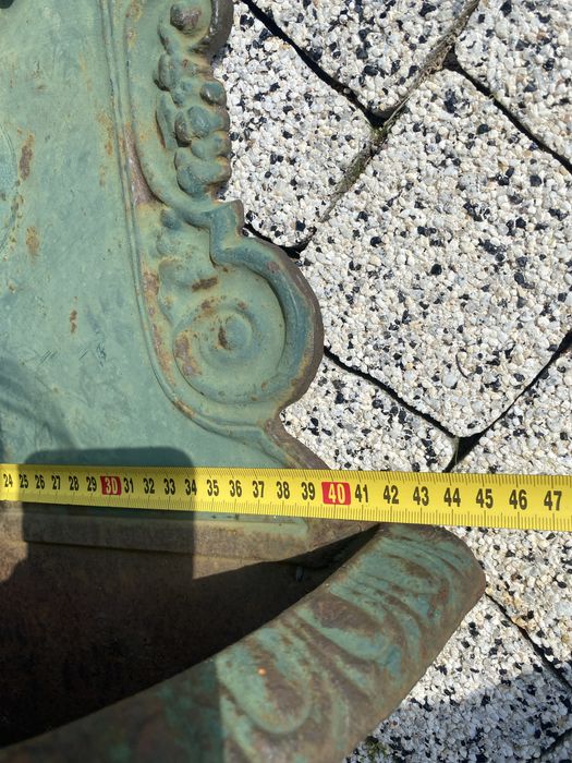 Stary żeliwny zlew ogrodowy przyścienny wodnik umywalka 20 kg
