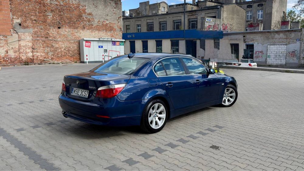 BMW E60 2.5 gaz/benzyna Skora alufelgi
