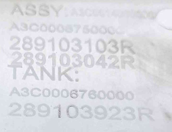 Reservatório / Depósito Água Limpa Vidros RENAULT CLIO V (B7_) ano 2020