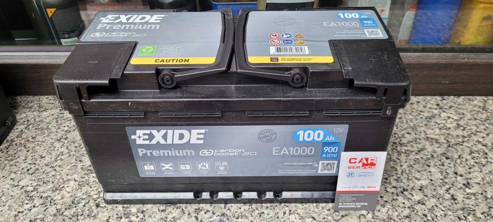 Nowy Akumulator EXIDE PREMIUM EA1000  100AH Car Service Kamienna Góra