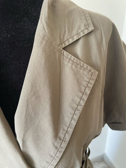 Vestido Lion of Porches M em gabardine com cinto