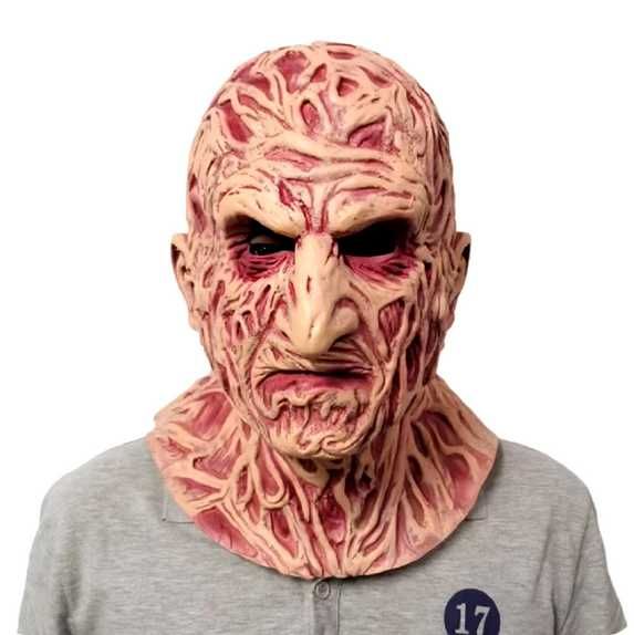 Fredy Kruger komplet: Maska+Kapelusz+Rękawica