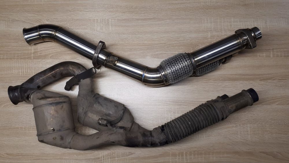 Даунпайп BMW 5 E39 M57 525D, 530D Downpipe БМВ Е39 М57