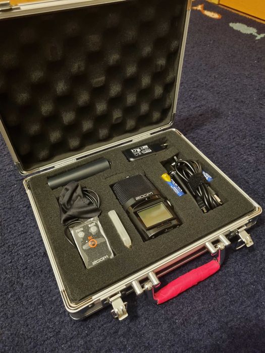 ZOOM H2N Microfone/Gravador portátil + pack de acessórios e hard case