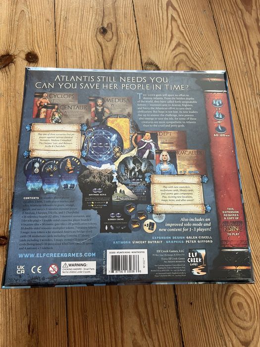 Atlantis Rising Monstrosities — Jogo de Tabuleiro