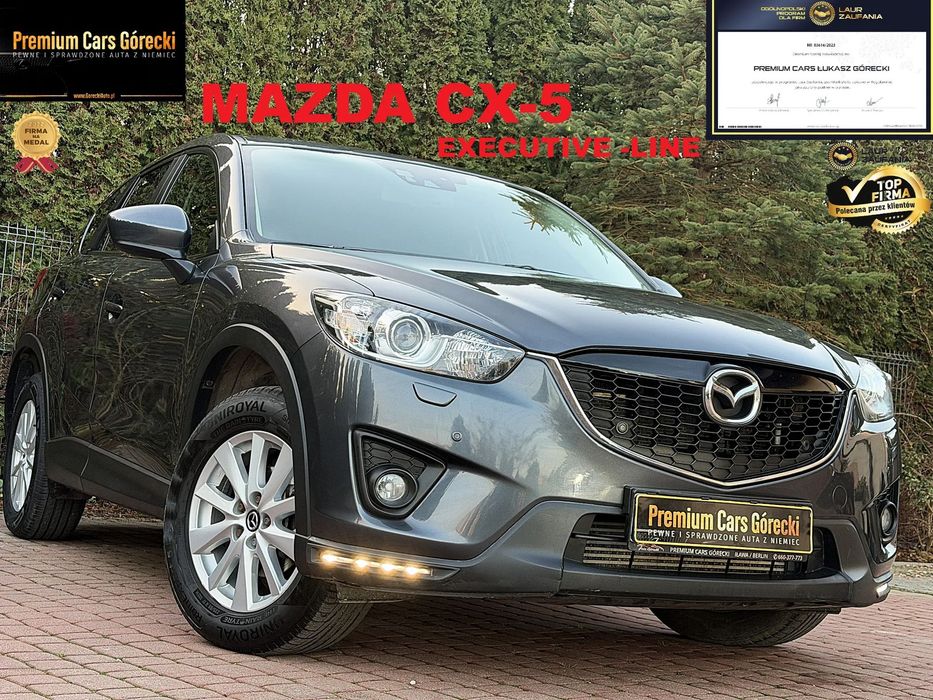 Mazda CX-5 Executive*Xenon*LED*Navi*2xPDC*Tempomat*BLIS*RVM*Alu17*zNiemiec*ASO