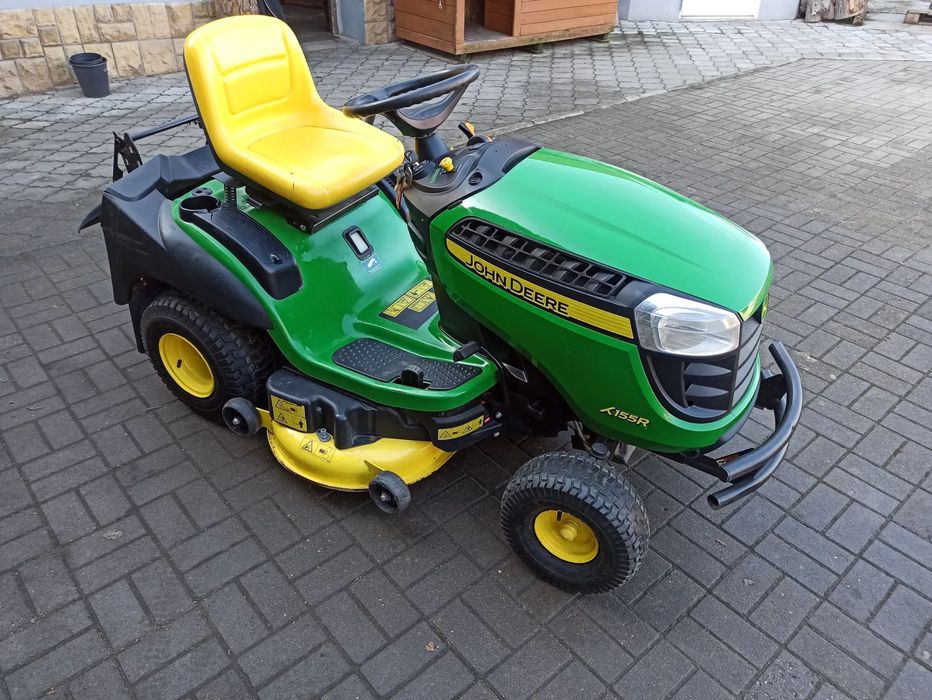 John Deere X155R  Kosiarka Traktorek do koszenia trawy z Niemiec Ładny Zadbany 2014R
