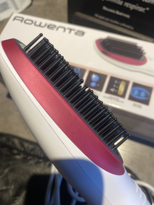 Escova alisadora e secadora Rowenta