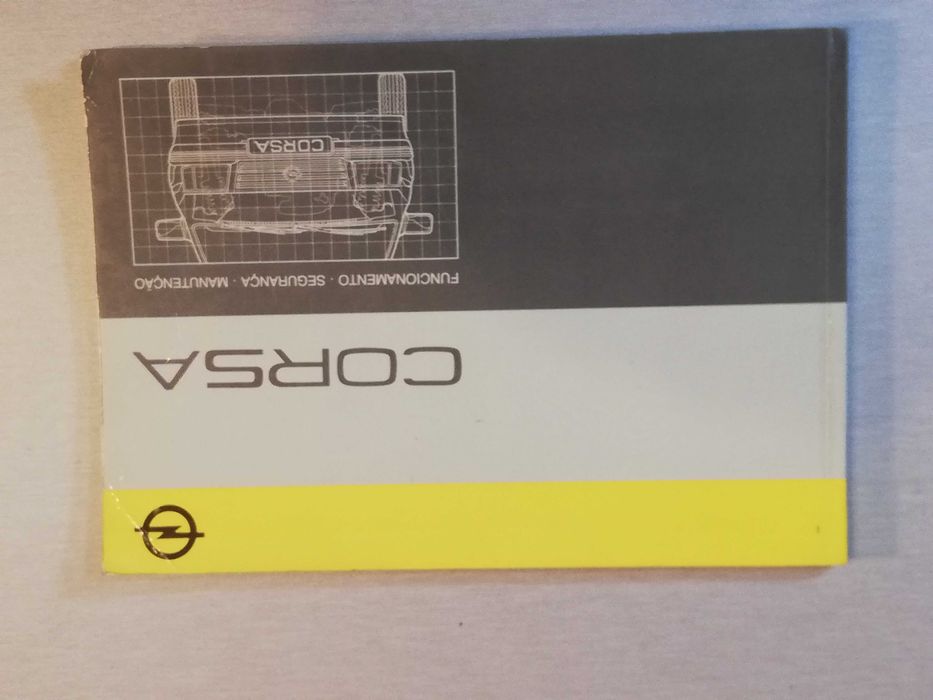 Opel Corsa A - Manual do condutor