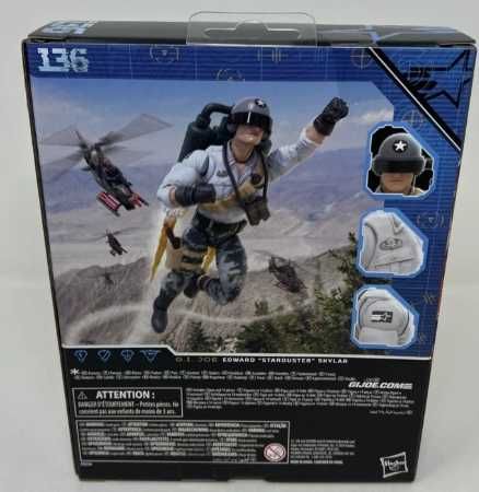 GI Joe GIJOE Classified Edward “Starduster” Skylar #136 (NOVO SELADO)
