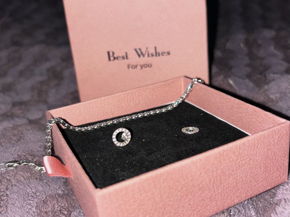 Сережки та браслет срібло. Best Wishes.