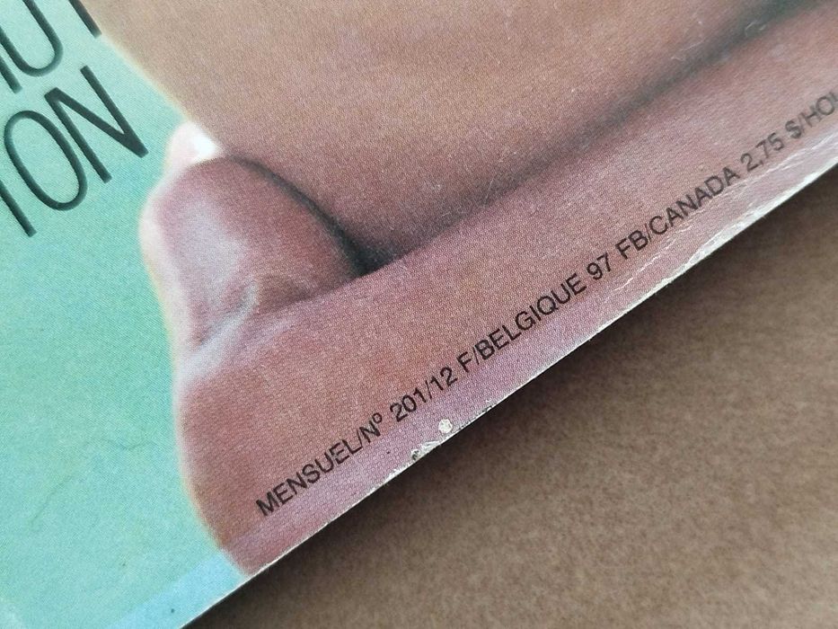 Revista Photo francesa muito antiga de Junho de 1984