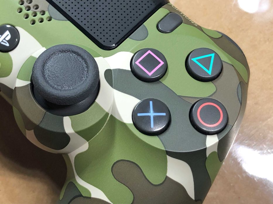 [2 шт] Sony DualShock 4 V2 (Green Camouflage + Magma Red) Оригінал