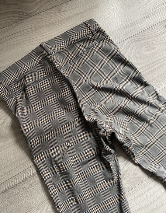 Spodnie w krate ZARA