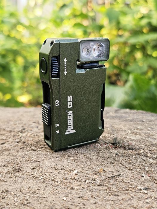 EDC ліхтарик WUBEN G5 400 люмен RGB Яскраве світло