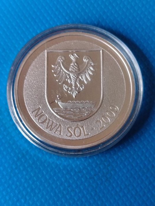 Duża srebrna moneta