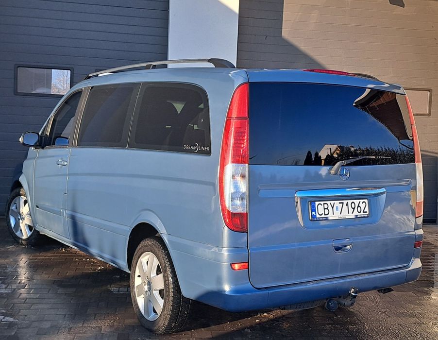 Mercedes Viano 2007r  W639 osobowy 3.0 CDI 204KM diesel automat zamian