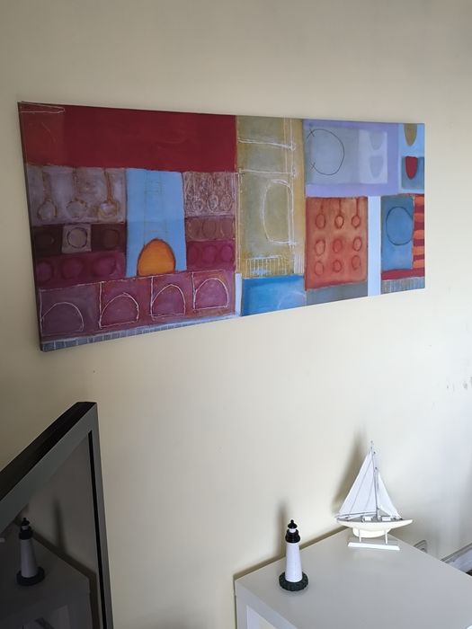 Quadro gravura com 140 por 56