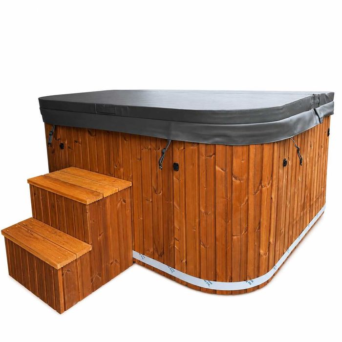 Balia ogrodowa Quadrum Integra 6-8 osob kopolimer PP piec jacuzzi