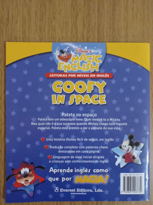 Livro Disney: Goofy in space