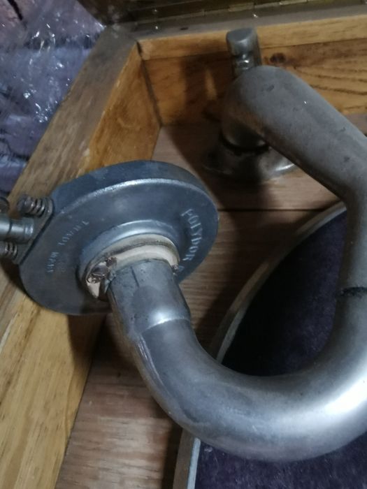 Gramofon na korbkę Antyk