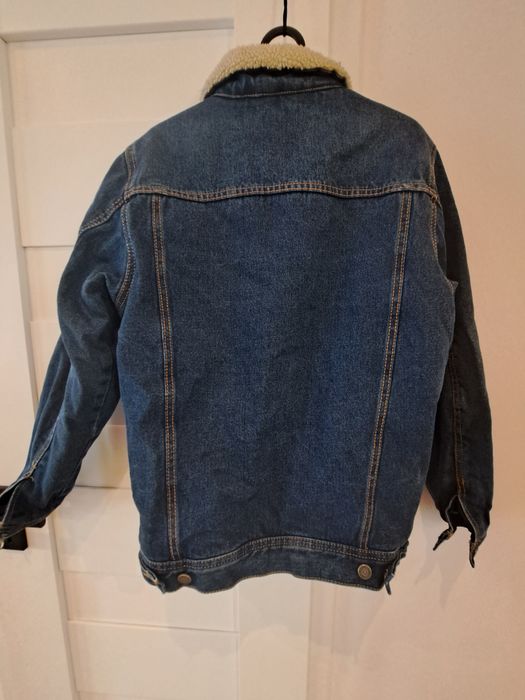 Jeansowa ocieplana kurtka Pull&Bear