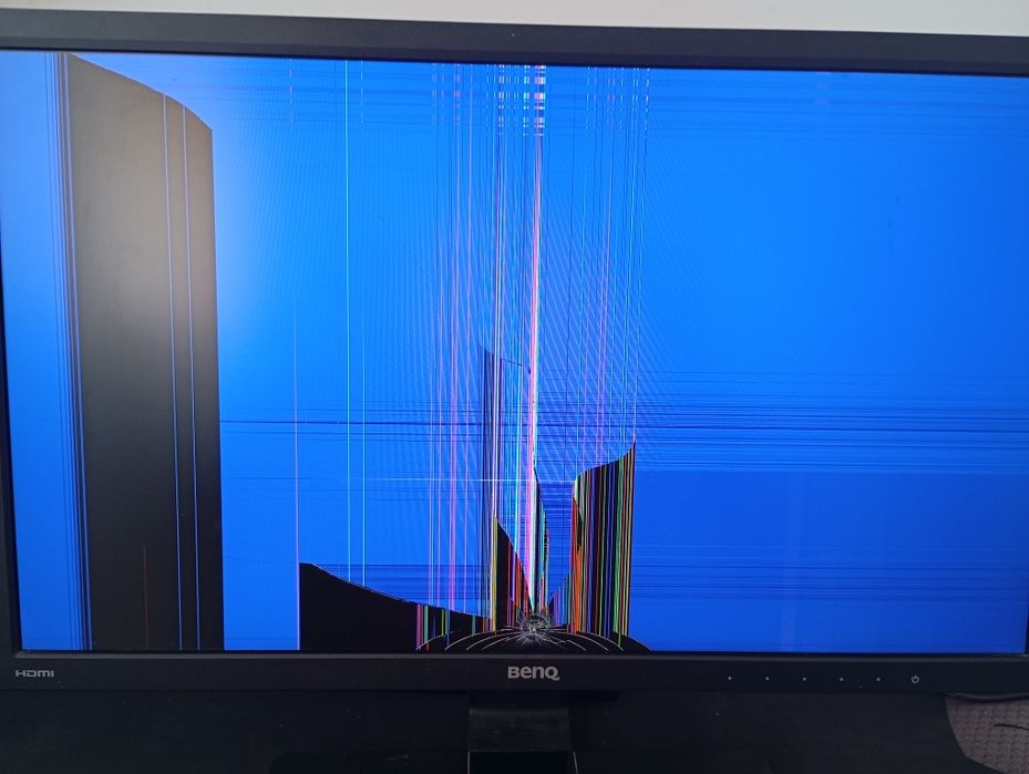 Monitor BenQ 22 Polegadas Danificado