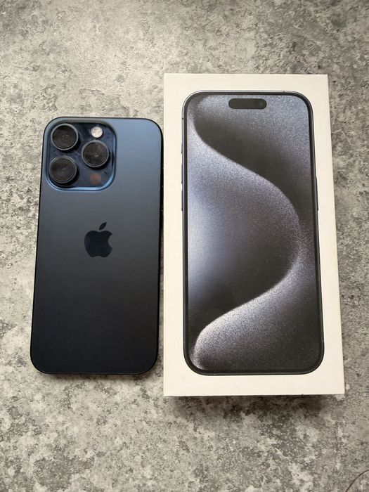 Iphone 15 PRO 128gb Niebieski