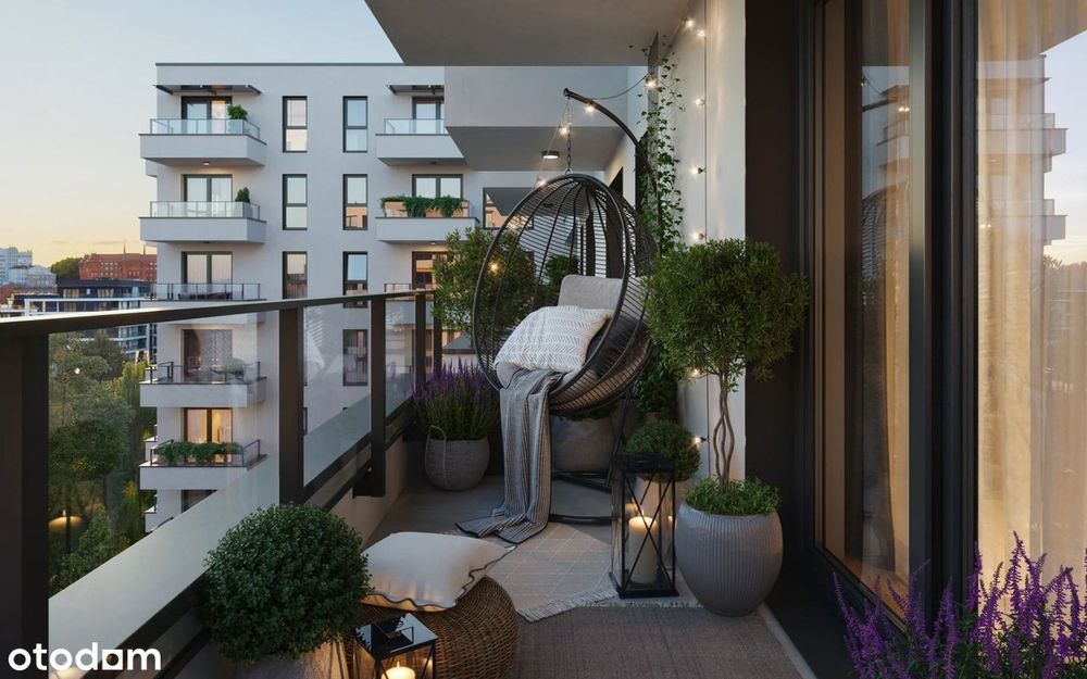 1-pokojowe mieszkanie 28m2 + loggia