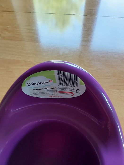 Nocnik dziecięcy Babydream myszka fioletowy Rossmann