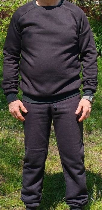 Спортивний костюм, лісовий, чорний