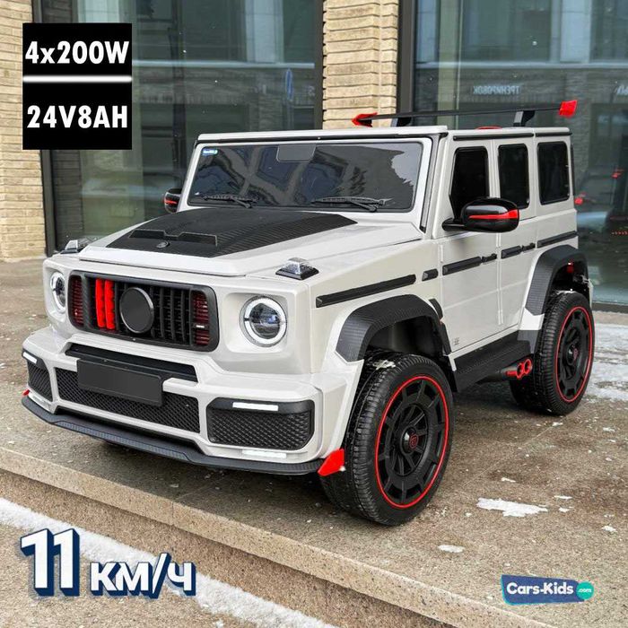 Wielkie auto na akumulator BRABUS BOMBARDIER XXL 24V 800W