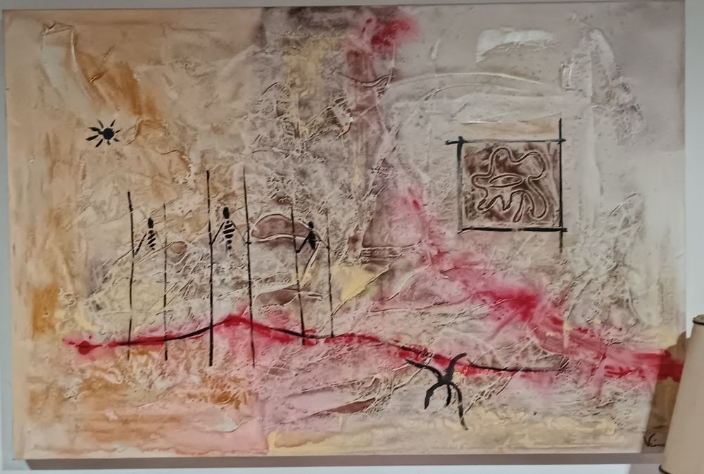 Bonita Tela de pintura abstrata