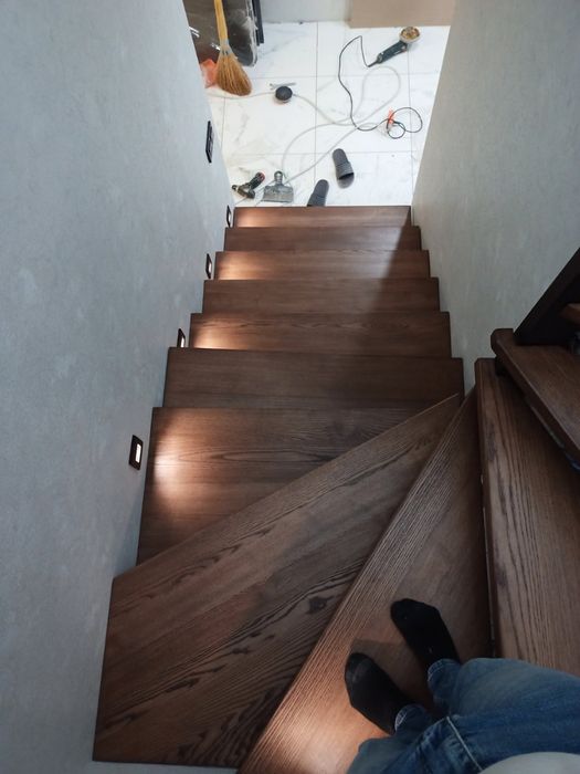 Деревянные ступени