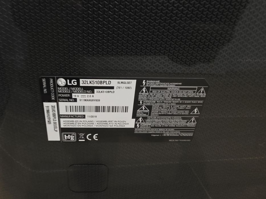 Televisão LG 32 Polegadas LED