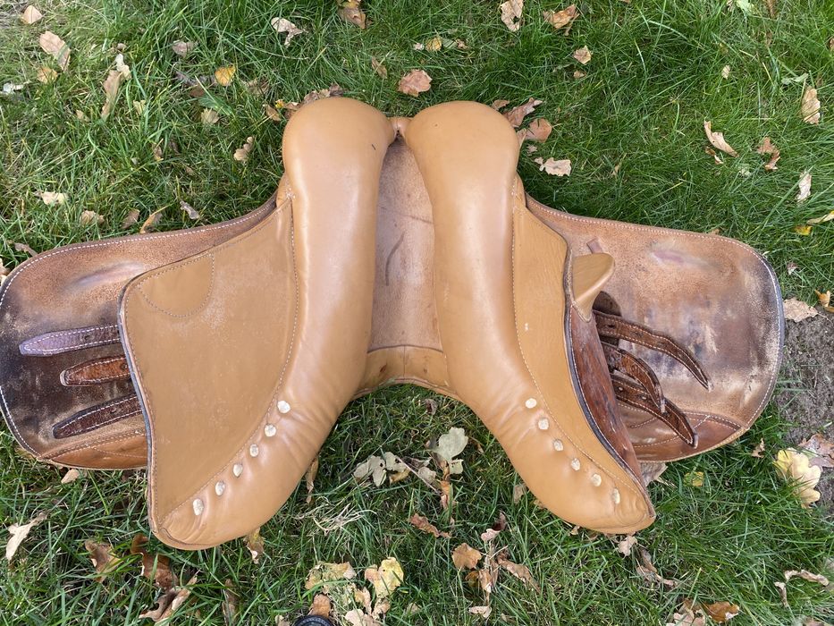 Siodło PLESZEW skórzane