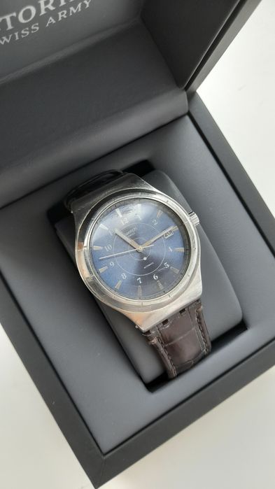 Мужские оригинальные часы Swatch YIS404 механические
