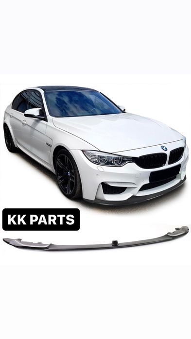 LIP SPOILER FRONTAL PALA ABA LÂMINA FRENTE AVENTAL LÁBIO BMW SÉRIE 4 F32 F33 F36 LOOK M4 M PERFORMANCE