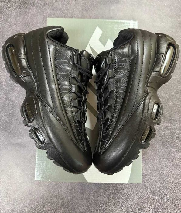 !PREMIUM! Nike Air Max 95 x  Supreme All Black 40 41 42 43 44 45