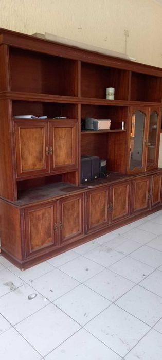 Estante em mogno + faia