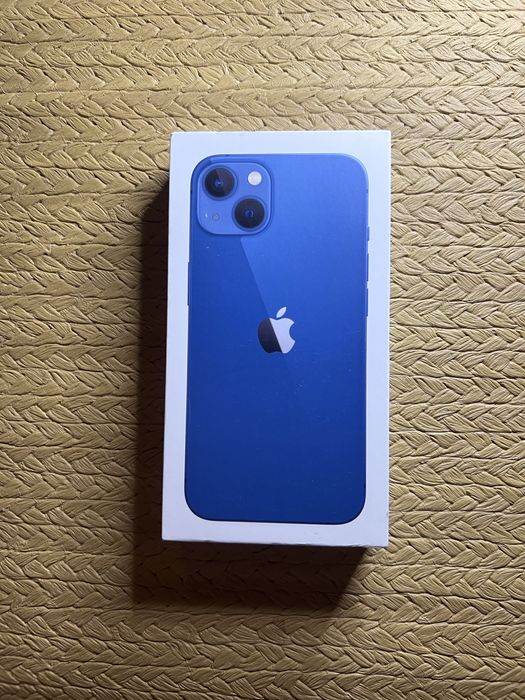 Pudełko do Apple iPhone 13 Blue / czytaj opis!! GRADE A+ koperta