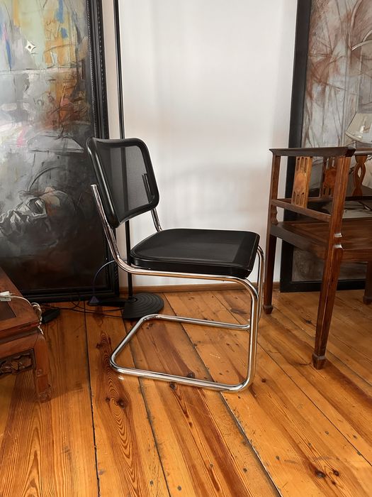 Thonet S32N Marcel Breuer krzesło Bauhaus wersja nylon vege