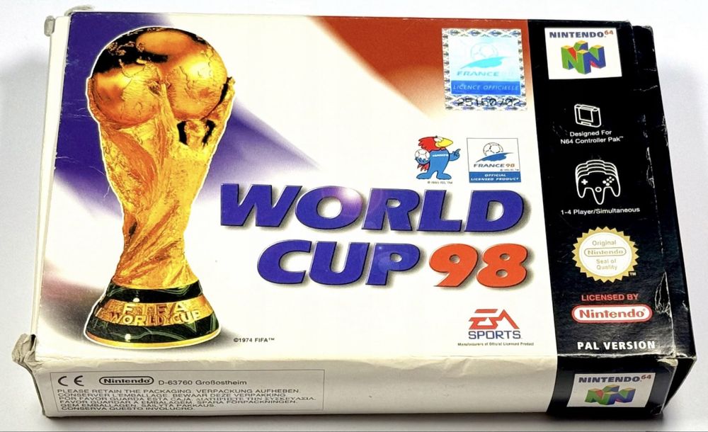 GB World Cup 98 / ワールドカップ98 欧州版 GB World Cup 98 / ワールドカップ98 欧州版 - メルカリ