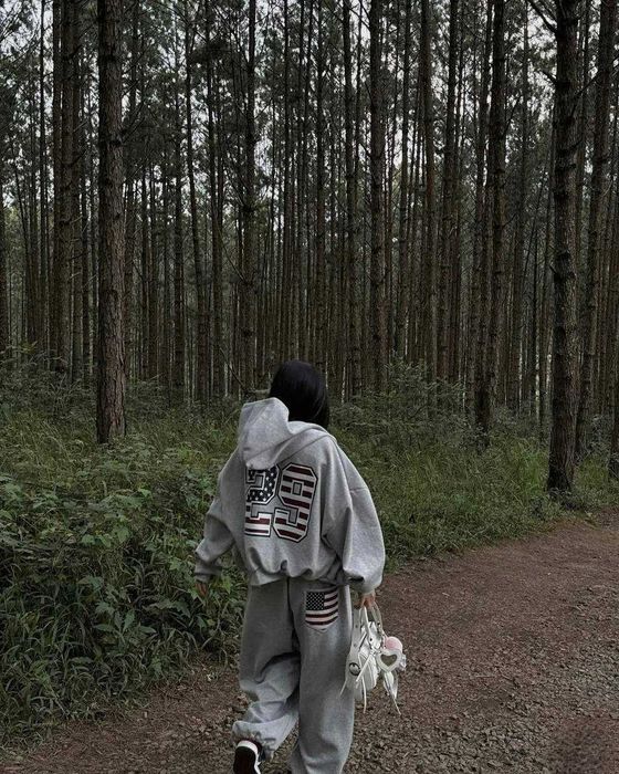 костюм жіночий на флісі Туреччина Оверсайз костюм женский 42-46 сірий