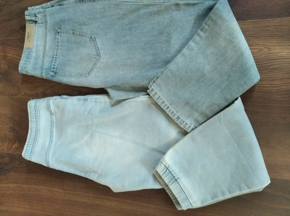 Zestaw spodnie jeans męskie r S/M pas 84